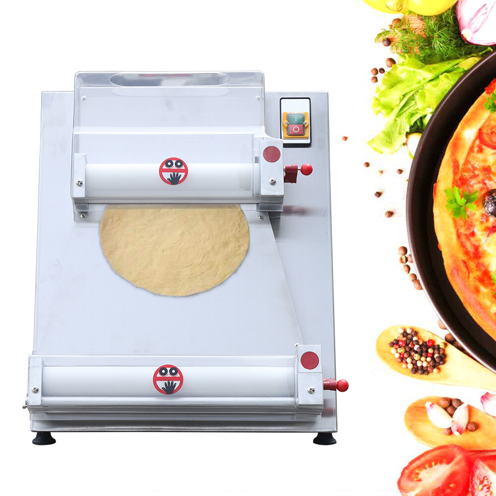 Electric Pizza Dough Roller Sheeter Pastry Press Making Machine 4-16" US