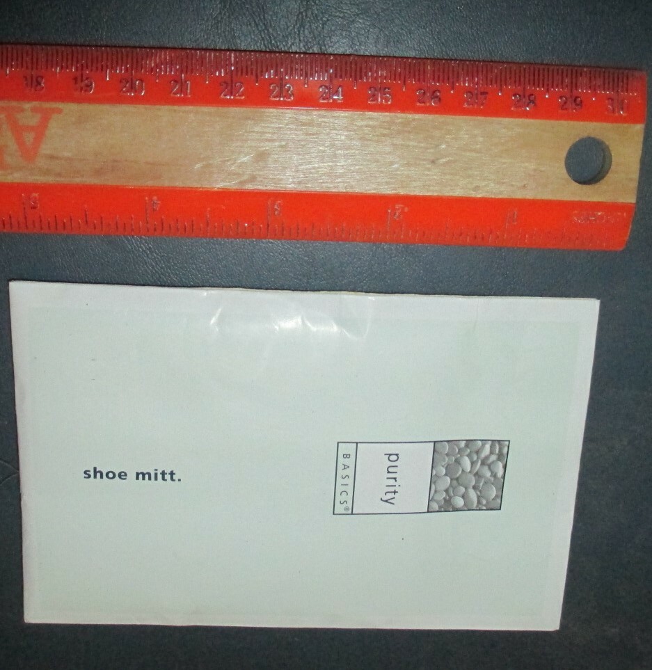Hampton Shoe Mitt x 1 NEW sealed from " Purity Basics "