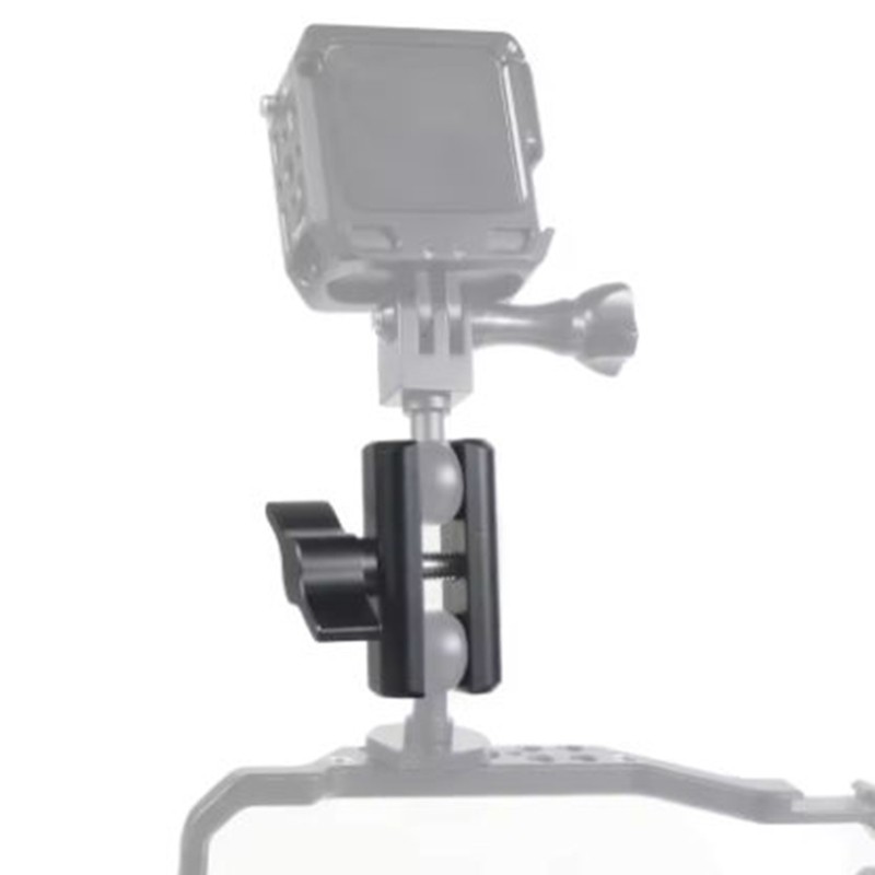 Adjustable 17mm Ballhead Double Socket Arm for Enhances Camera Stability