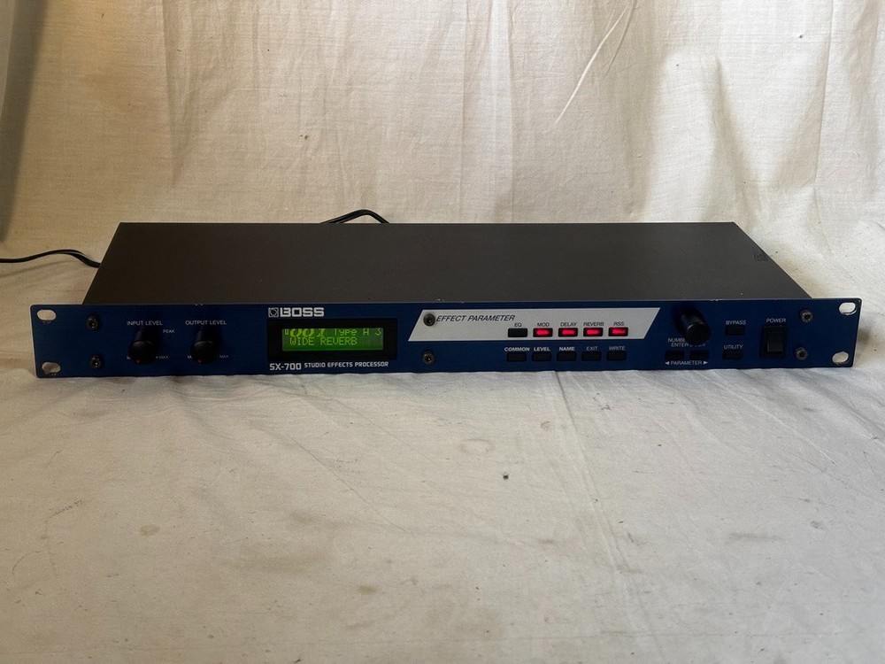 BOSS SX-700 SX 700 Studio Effects Processor rack mount New internal Battery! RSS