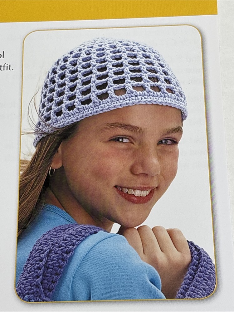 Skull Cap Crochet Pattern Card Page