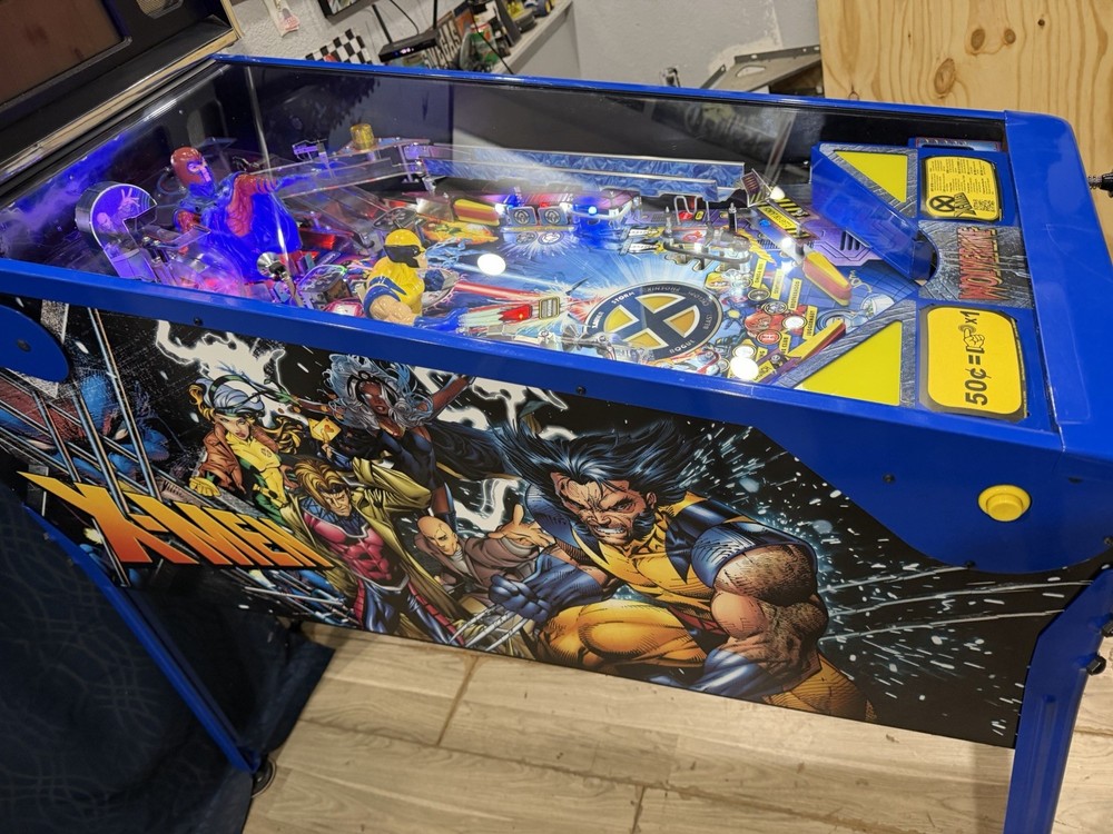 pinball machine Xmen Le Wolverine, extremely Rare