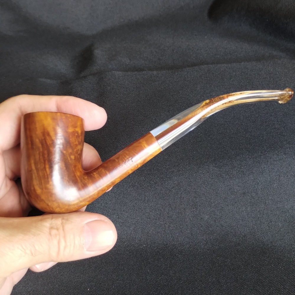Bennington Briar Pipe Bent Dublin Smooth