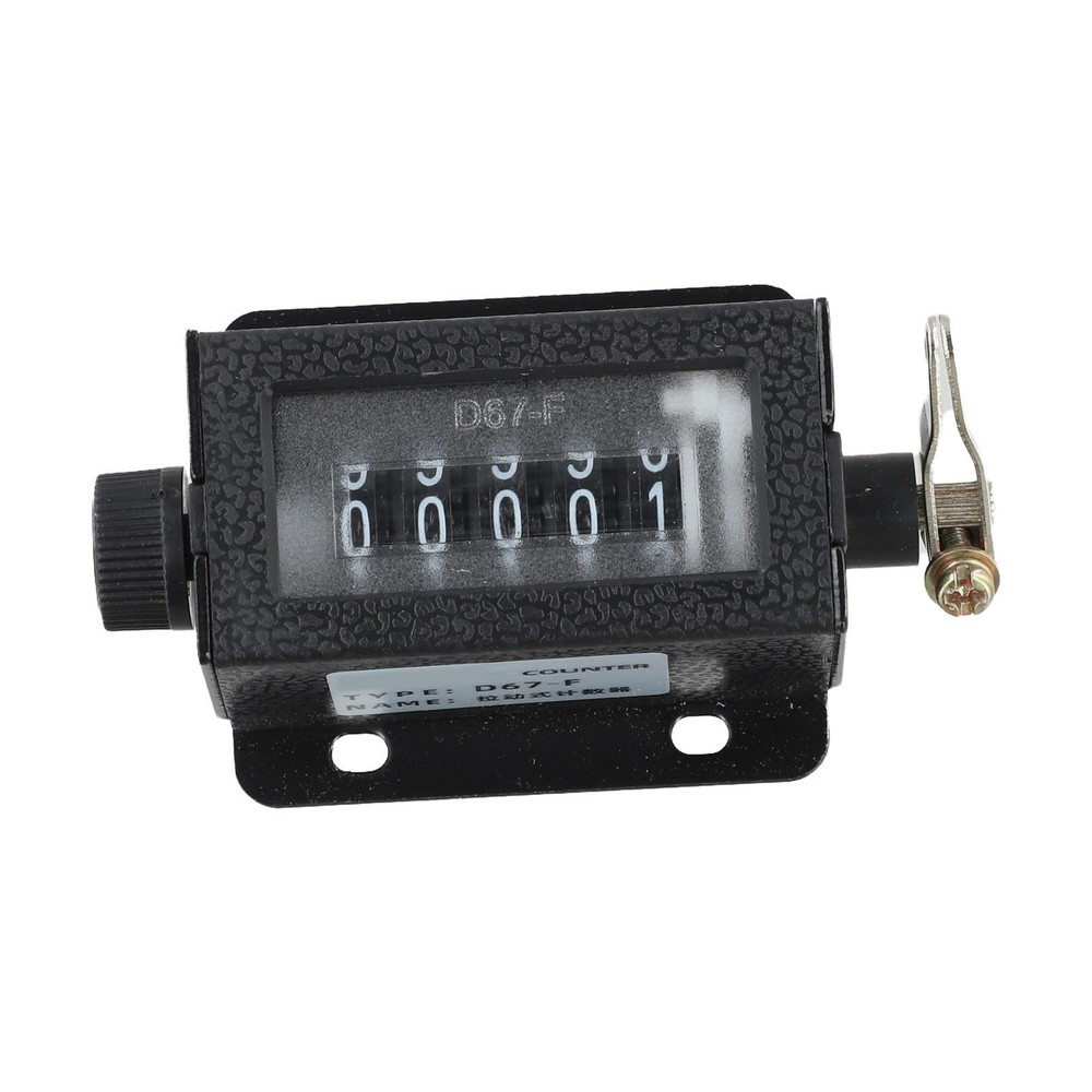 Mechanical Counter 5 Digit Mechanical Approx.82g/2.9oz Counter Resettable