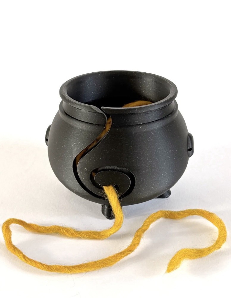 Cauldron Yarn / Wool Bowl Holder