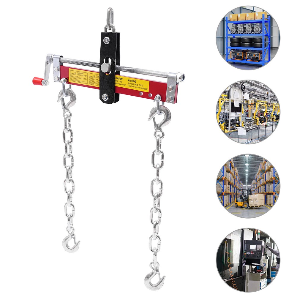 Engine Load Leveler,engine Hoist Shop Crane Accessory With Adjustable Handle