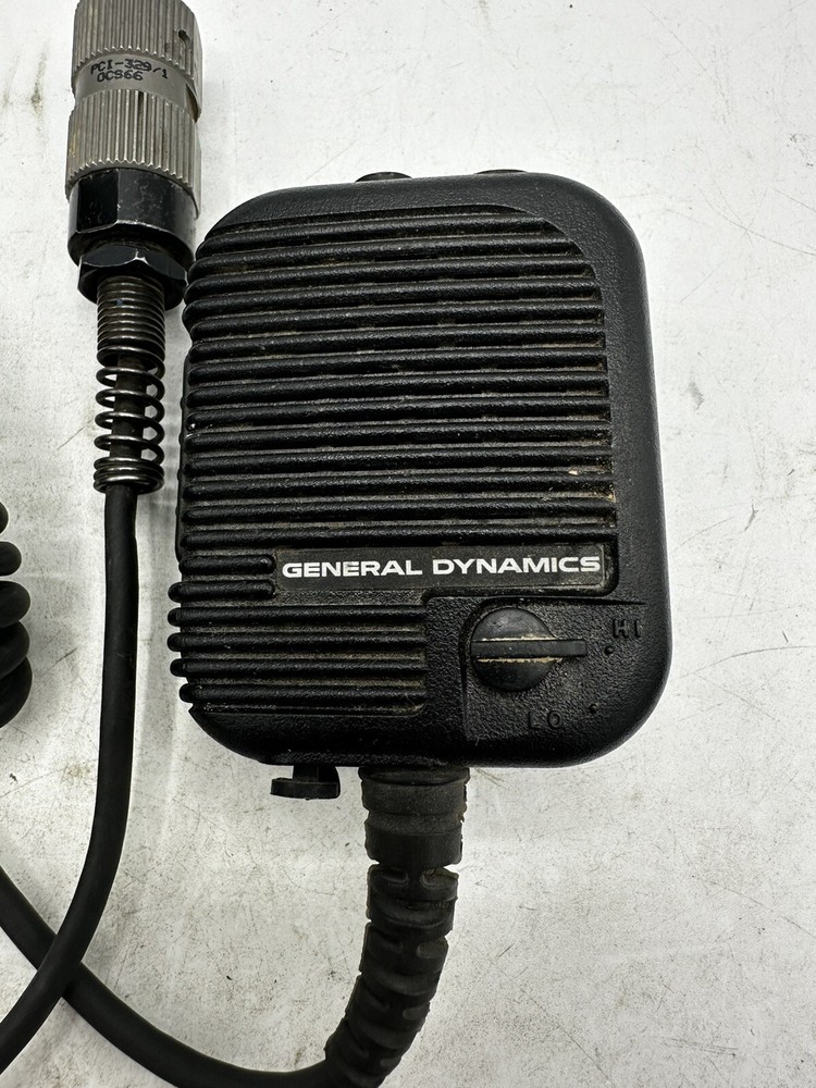 General Dynamics 50-P53272R001 Speaker Mic