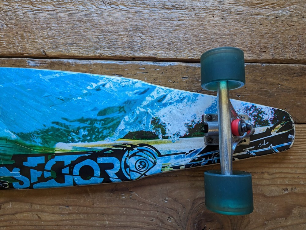Sector 9 Longboard 38" Wave design with Slant Trucks