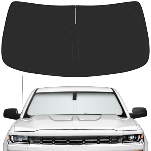 Car Windshield Sun Shade for Chevy 2014-2018 for 2014-2018 Silverado & Sierra