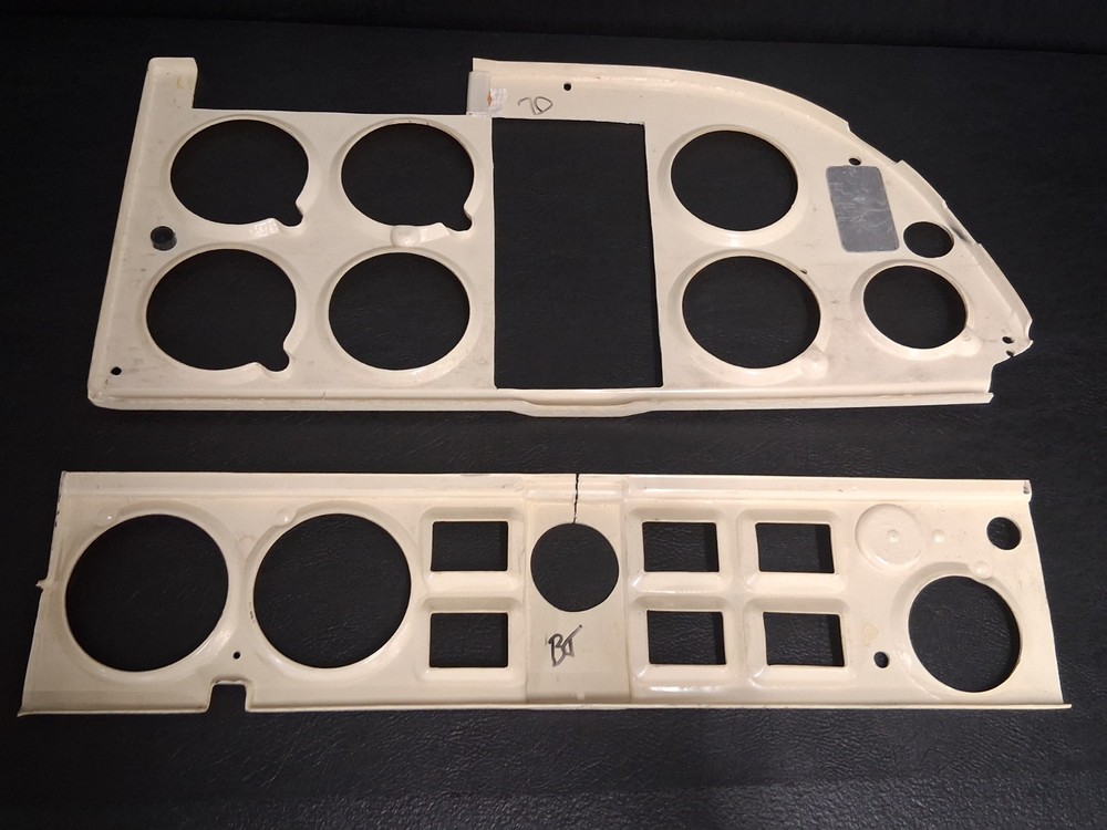 Cessna 177RG Instrument panel covers
