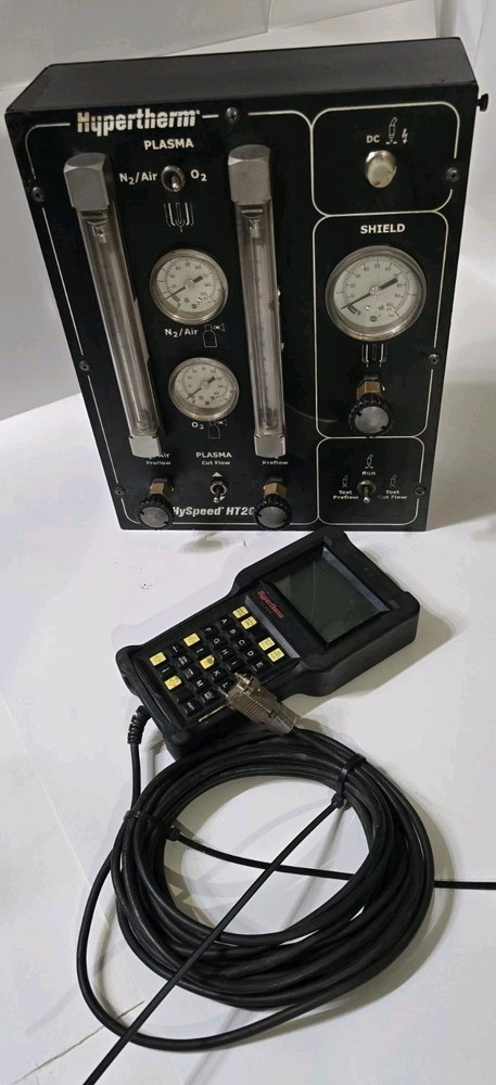 Hypertherm 073068 HySpeed HT2000 Gas Console & 053019 Handheld Pendant