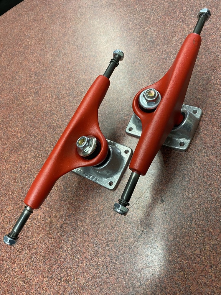 Tracker trucks Sixtrack 153mm Classic base plates RARE, HAWK, HOSOI,VISION