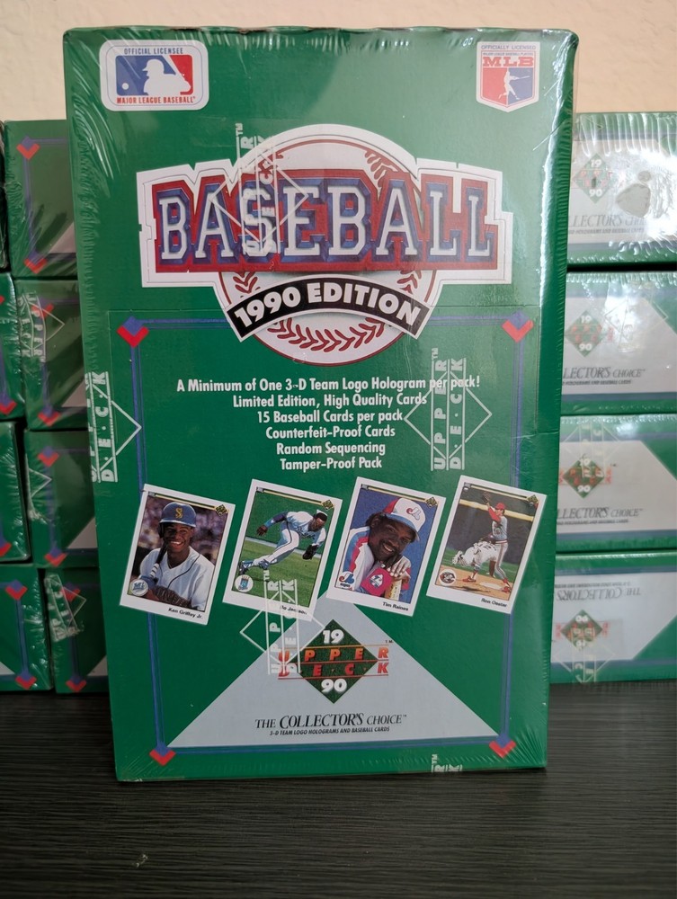 1990 Upper Deck Baseball  Unopened Factory Sealed Box