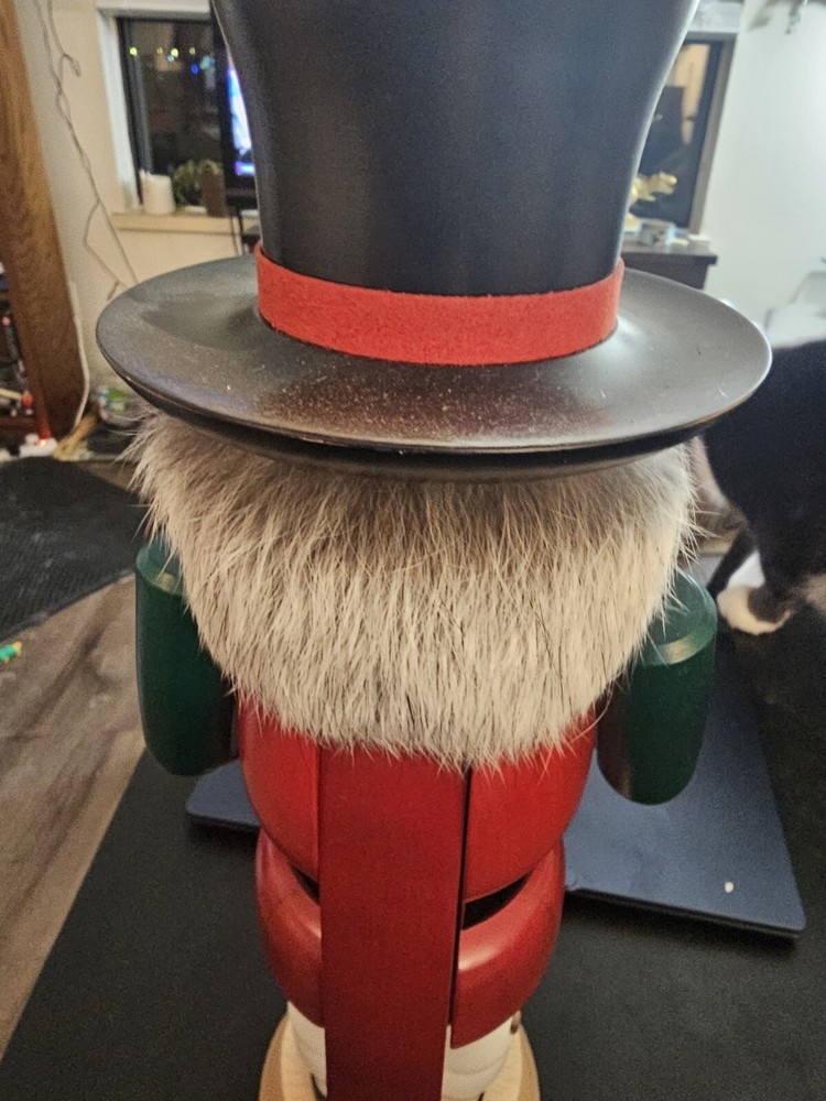 Straco GMBH Town Crier Nutcracker Rare Made in Germany- Missing Staff
