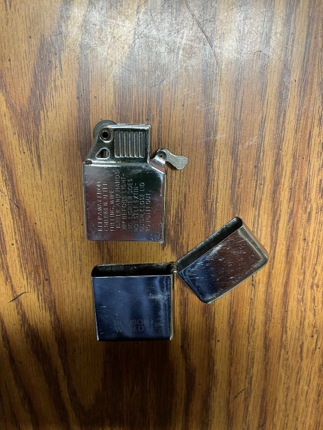 Ronson Wind II Working Chrome Windproof Lighter