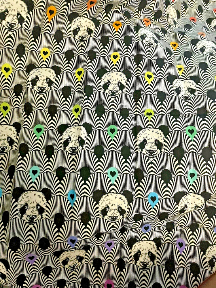 Tula Pink "Linework" Pandamonium by the Fat Quarter - OOP