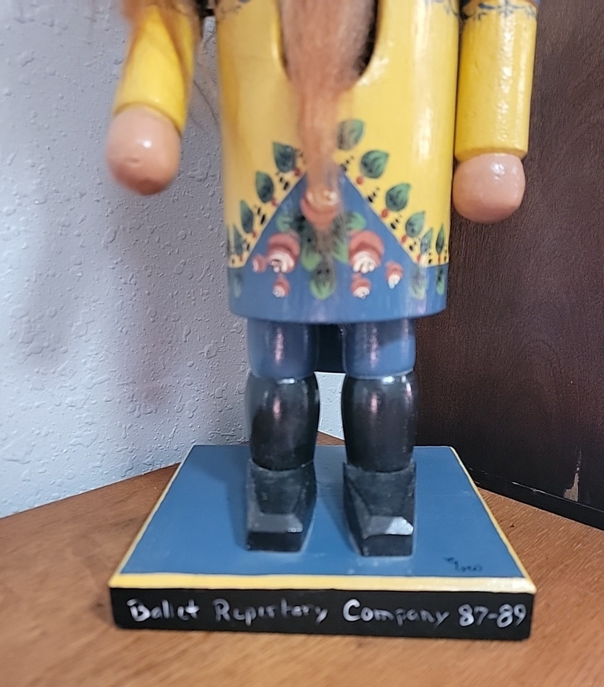 Large Handmade? Nutcracker 1980'S Very Unique