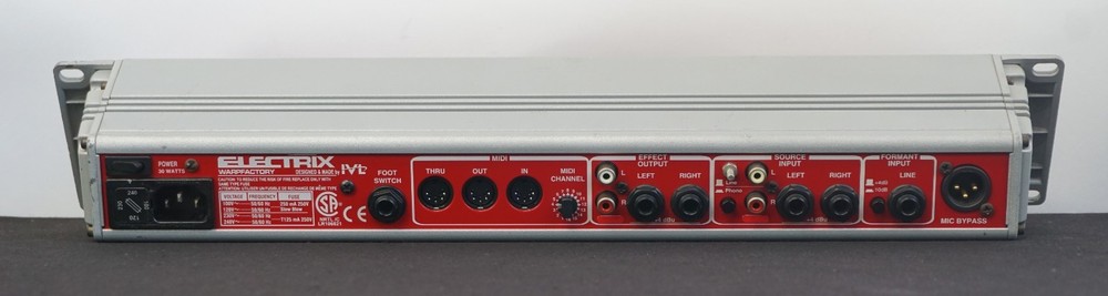 Electrix Warpfactory The Ultimate Vocoder 90's MIDI Vocal Synth Processor