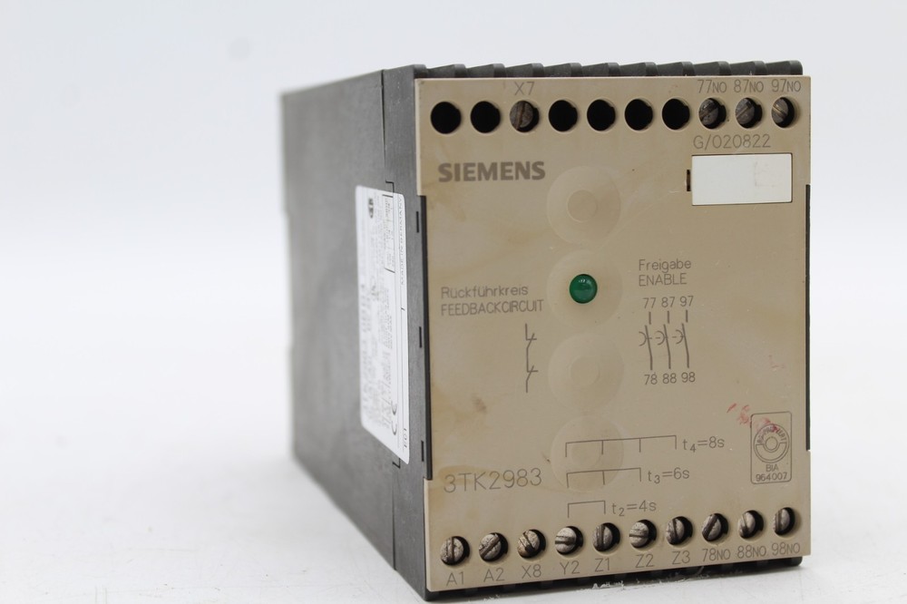 Siemens 3TK2983-0BB4 24VDC Delay Module