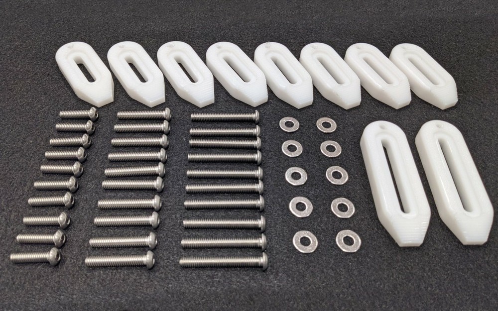 P-Tech CNC Clamps ( Large Set ) for Threaded Inserts or Table