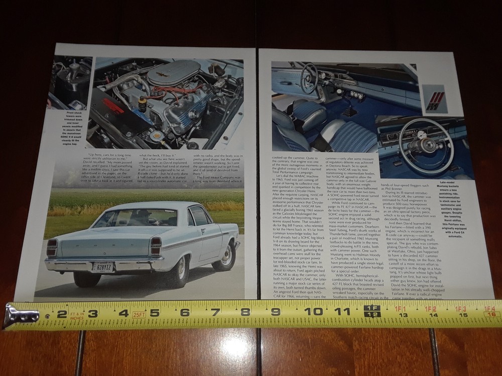 1967 FORD FAIRLANE 427 ORIGINAL 2016 ARTICLE