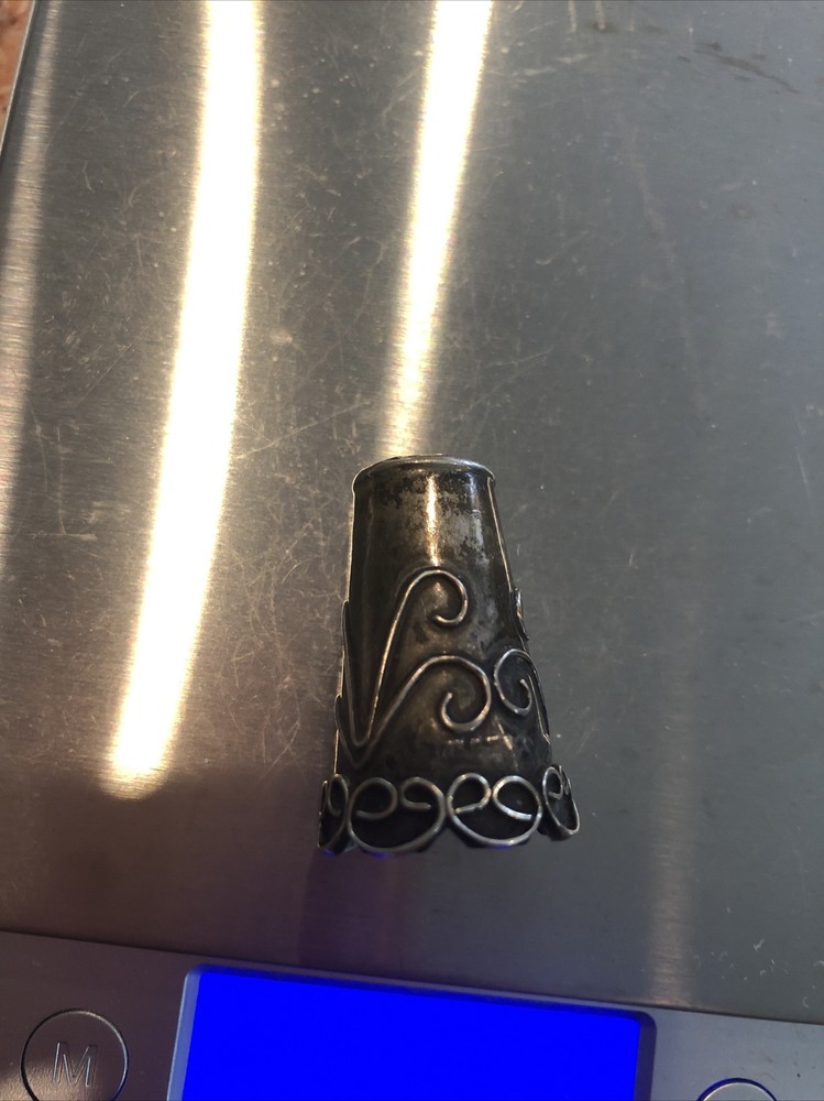 vintage sterling silver thimble 3.1 g