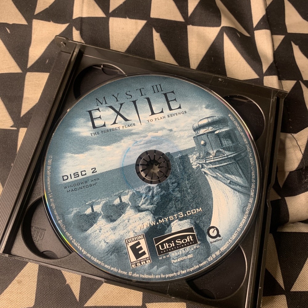 MYST III Exile PC CD-ROM 2001 Ubisoft
