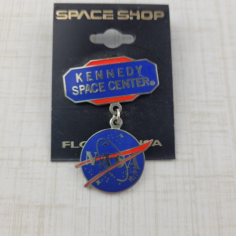 Kennedy Space Center NASA Pin READ Missing Pin Backing