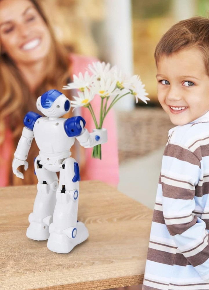RC Robot Toys for Kids, Gesture & Sensing Programmable Remote Control Smart R...