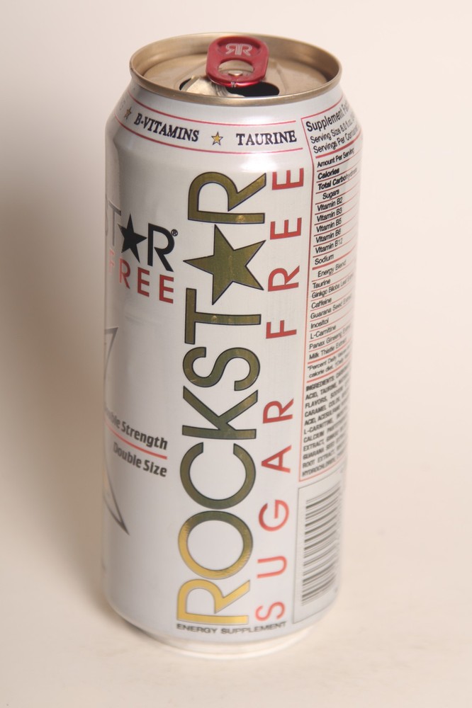 Rockstar Sugar Free Energy Can - 16oz Empty 2003