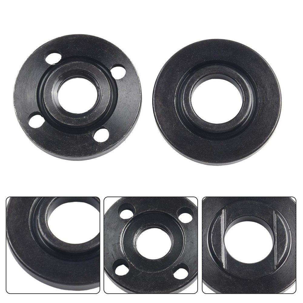 14mm Threaded Angle Grinder Inner Outer Flange Nut Set for Replacement