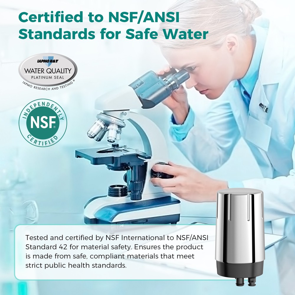 Brita® Faucet Filtration System Faucet Filter Replacement NSF 3-Pack US US