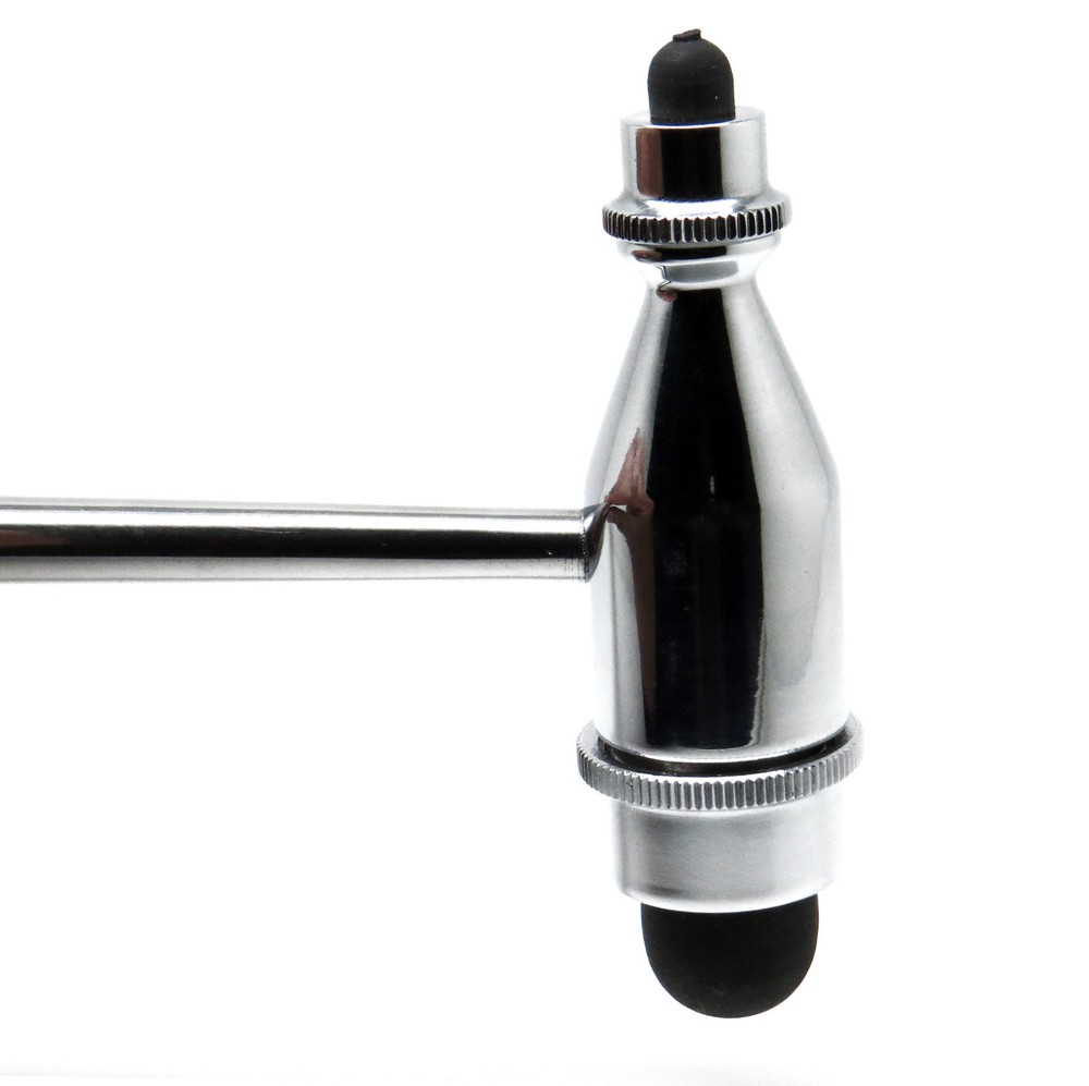 3× Troemner Hammer 9.75" Percussion Reflex Rubber Small/Large Head Diagnostics