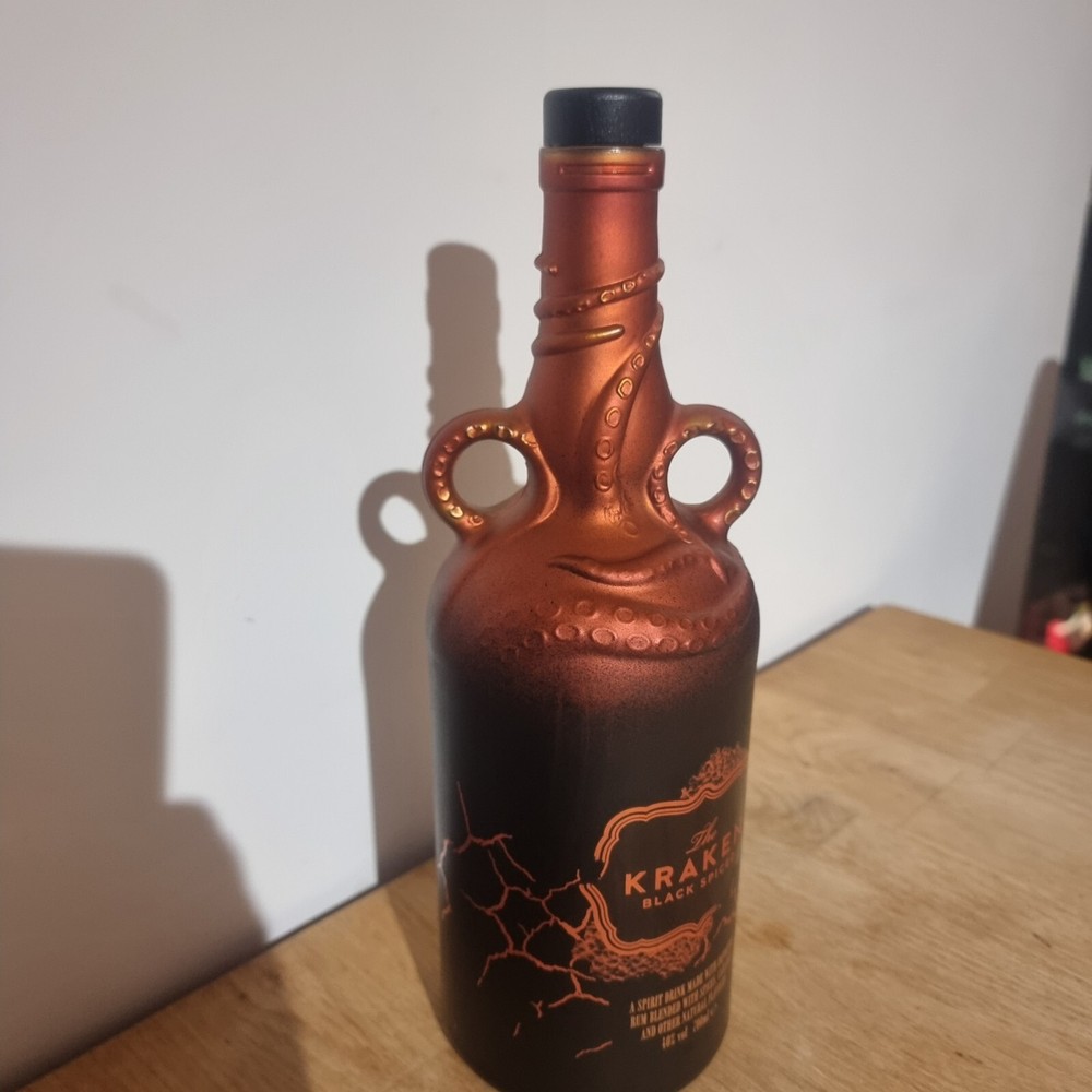 Kraken Unknown Deep #03 Copper Scar Limited Edition Empty Rum Bottle