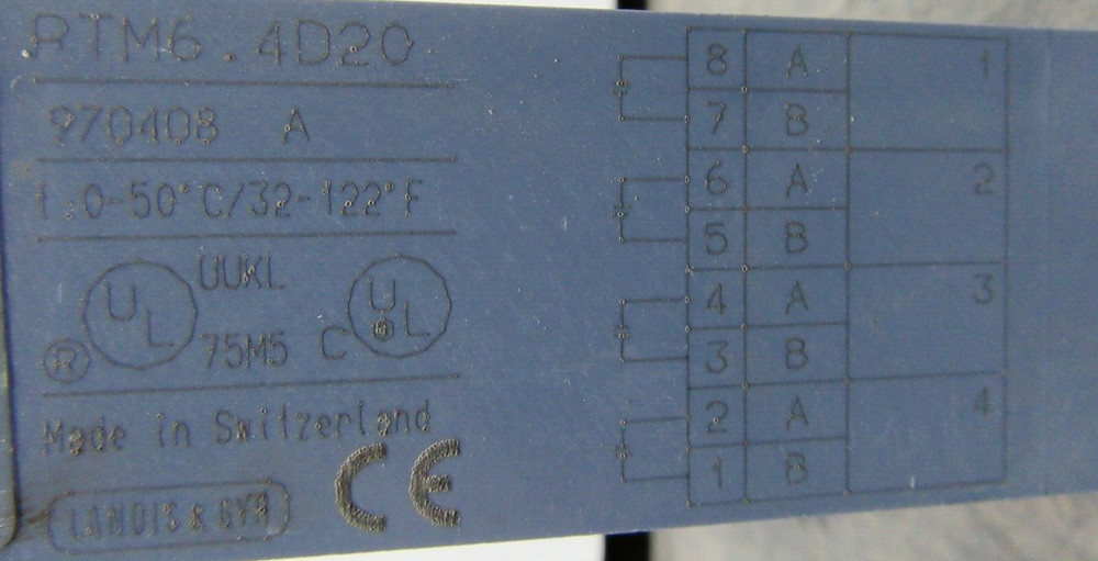 SIEMENS DIGITAL INPUT MODULE PTM6.4D20 **WARRANTY INCLUDED**