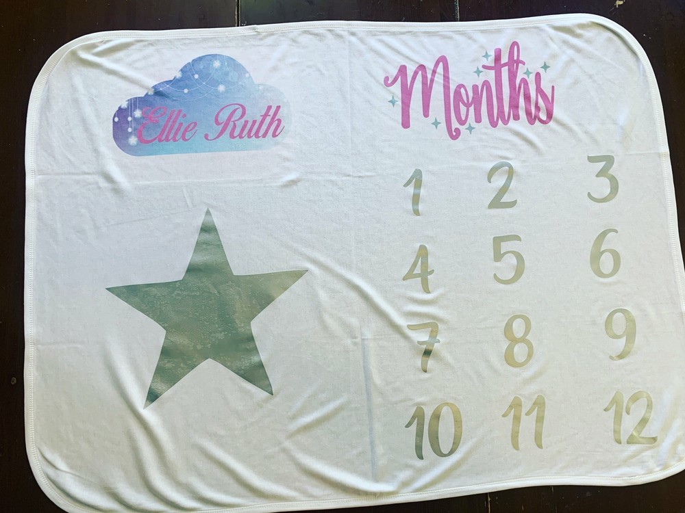 Star Milestone Blanket