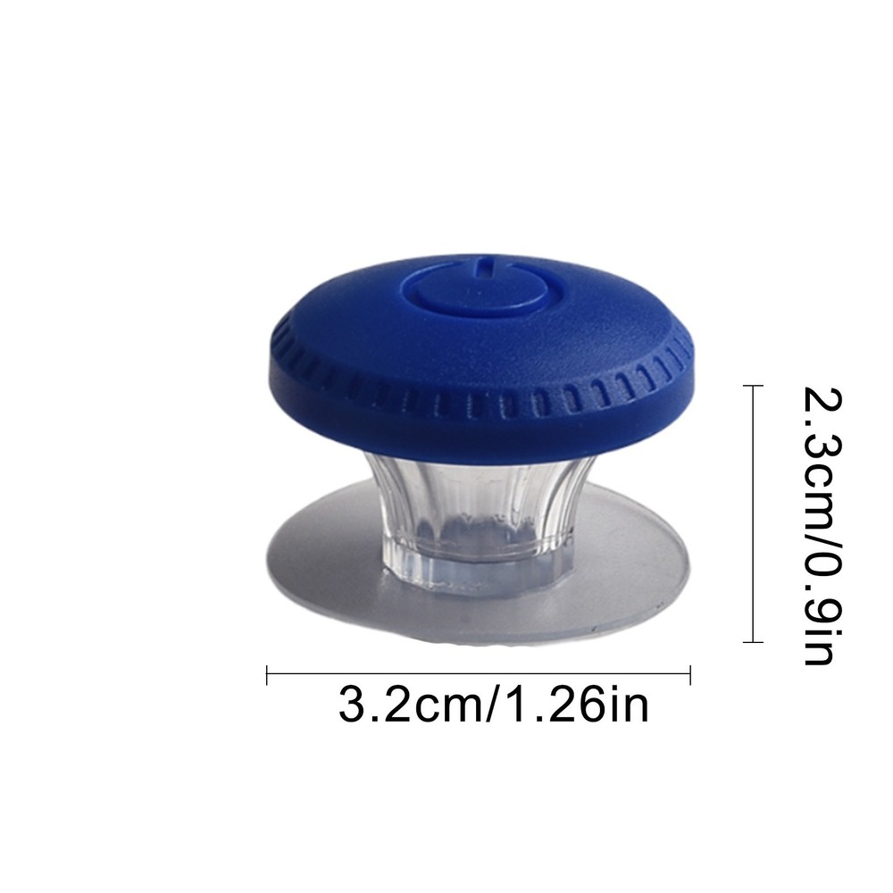 Stylish and Functional Toilet Flush Button Set 6 PCS in Multiple Colors