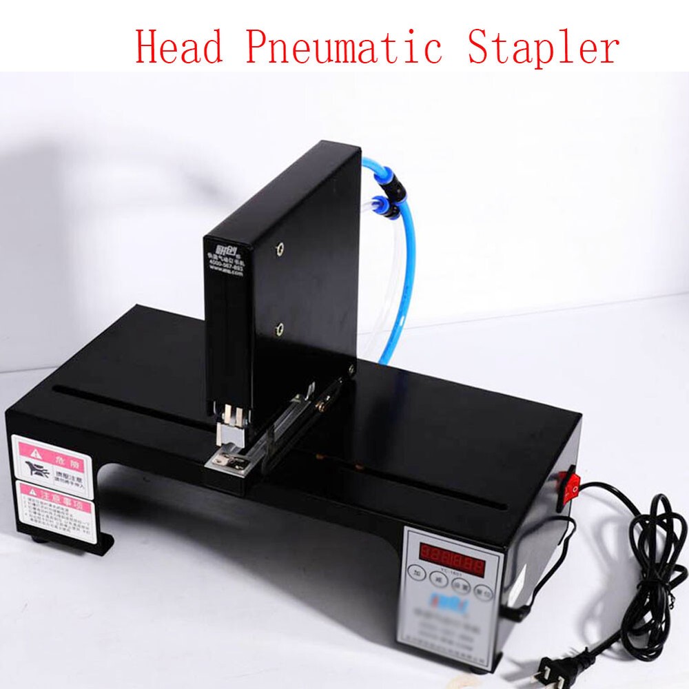 Automatic stapler Fast Pneumatic Stapler Paper Binder Binding machine Singlehead