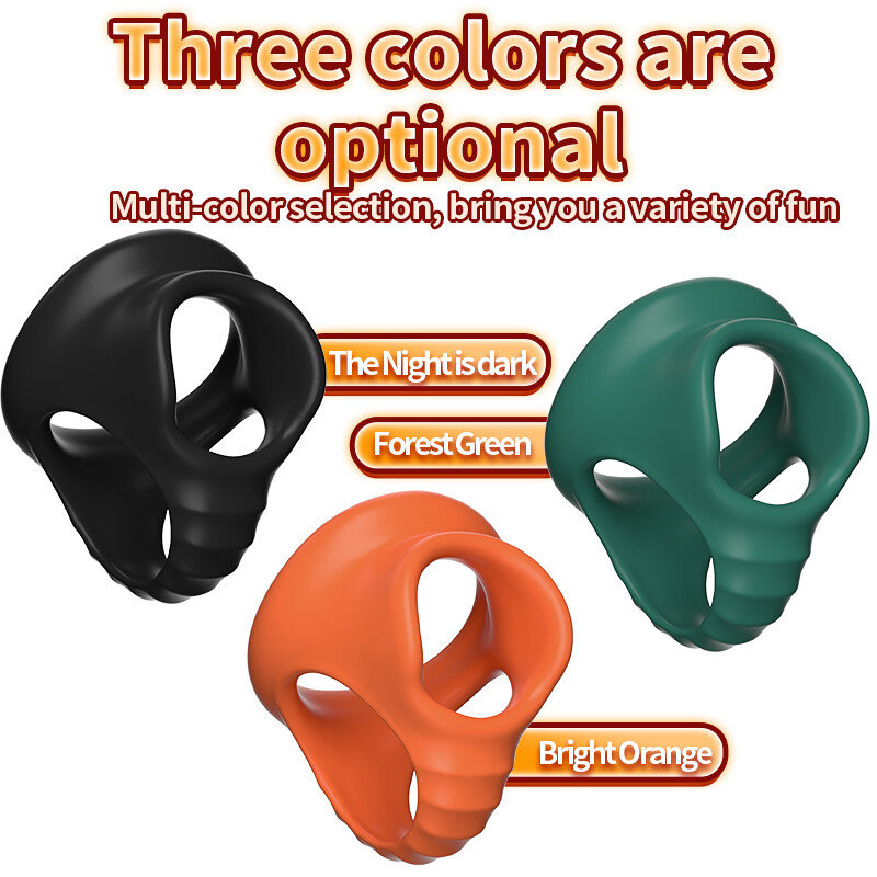 Reusable Penis-Enhancer-Extender-Ring Men Delayed Ejaculation Condom Chastity