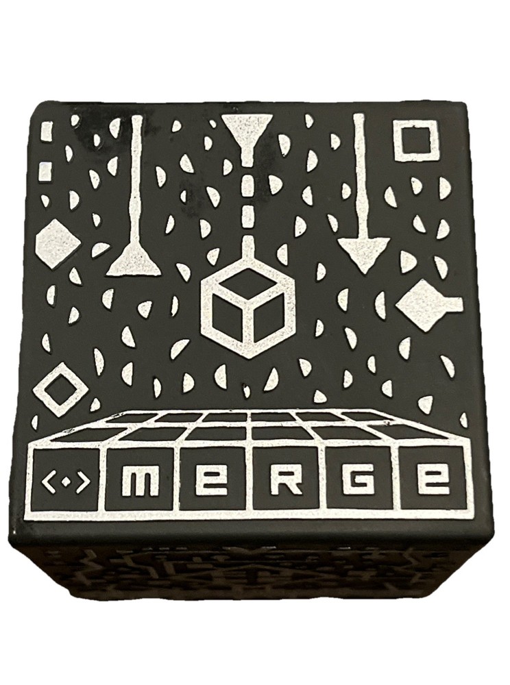 Merge Cube 3” AR VR Augmented Reality Interactive Hologram Foam Cube No Box
