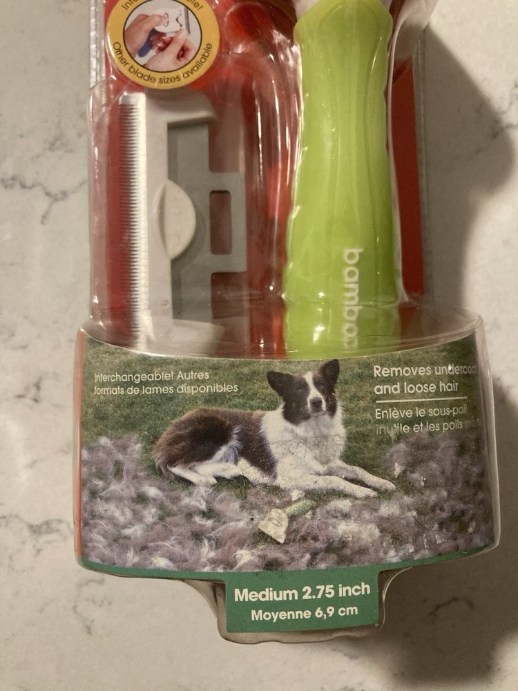 FURBUSTER by BAMBOO - de shedding tool Medium 2.75in