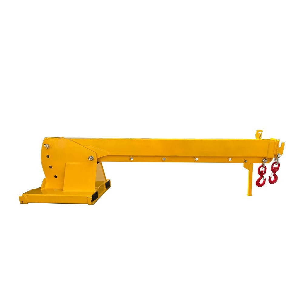 4400lbs Adjustable Forklift Mobile Crane, Lifting Forklift Extension Attachments