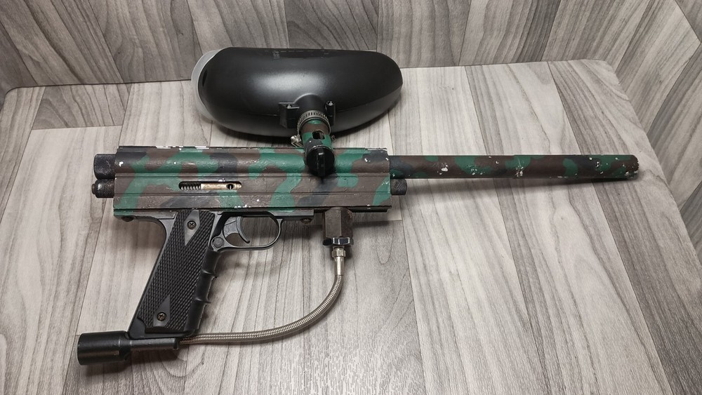 Raptor Silver Eagle Paint Marker Untested Solid And Heavy Camouflage Fast Ship!!