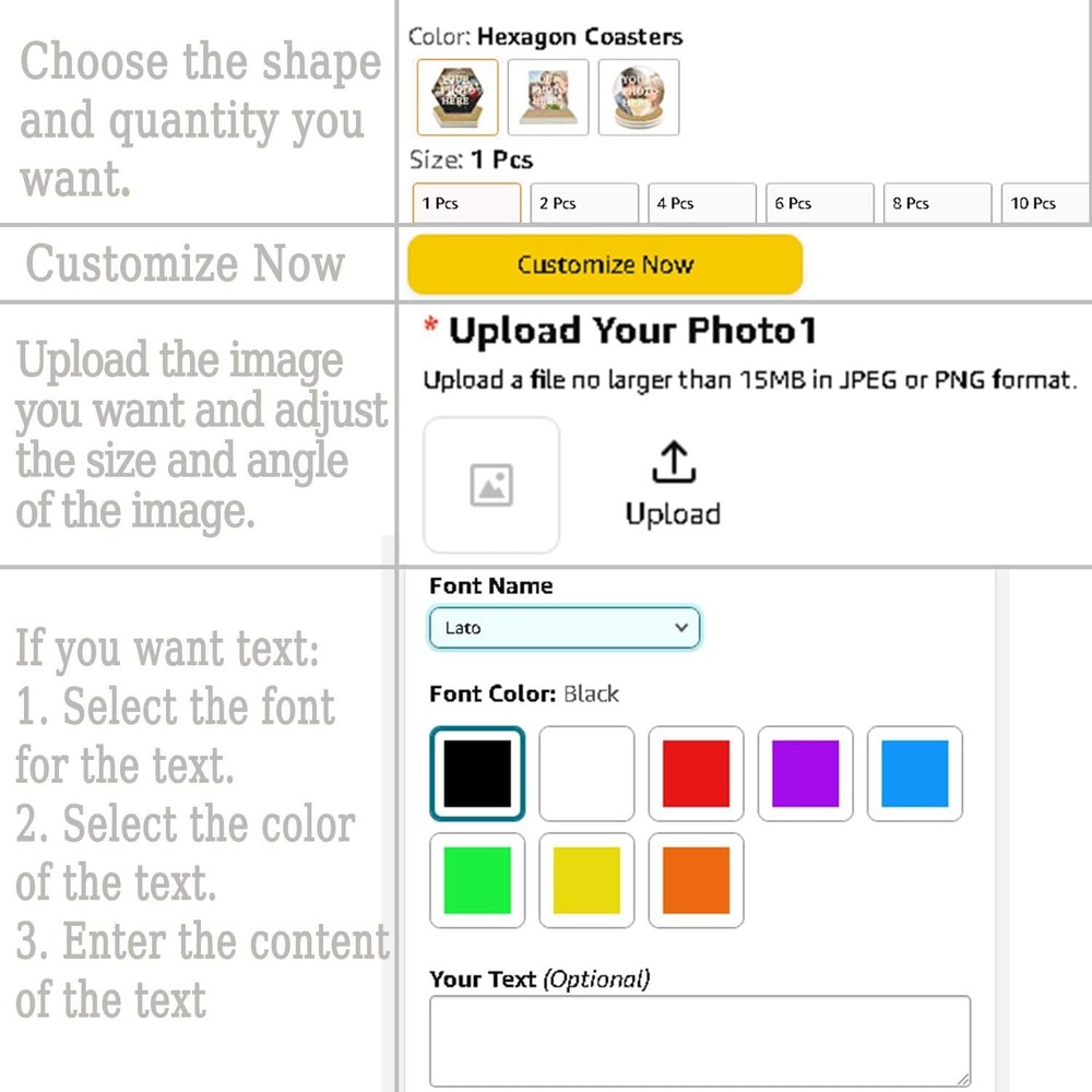 Personalized Carving Roller Coaster Custom Surname Text