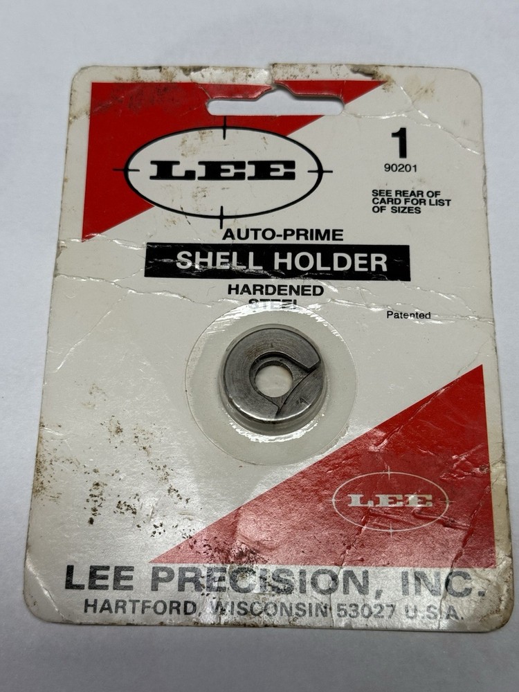 Lee 90201 .38 S&W Special .357 Mag Auto Hand Priming Tool Shellholder Reloading