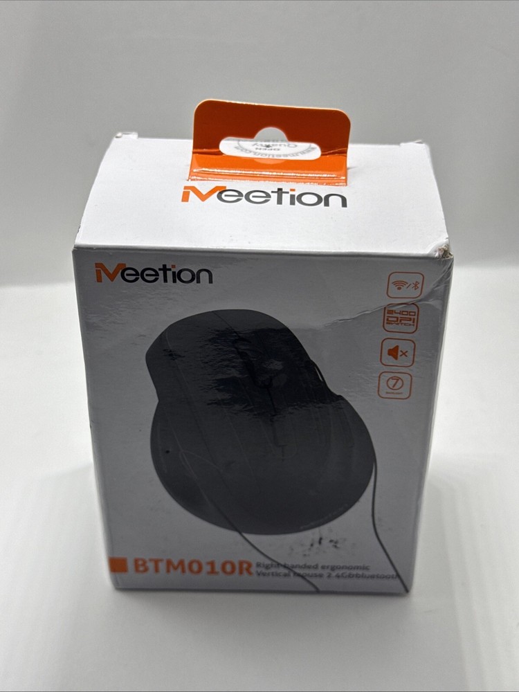 MEETION Ergonomic Vertical Mouse, Wireless Vertical Mouse. Bluetooth