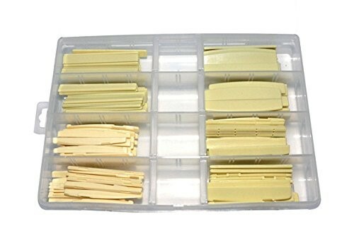 NEW - Guitar Plastic Saddle Assortment (144 Saddles)