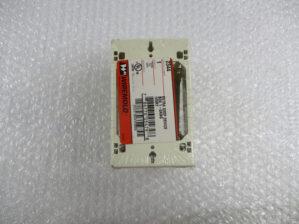 WIREMOLD 2344 DEVICE BOX IVORY NSMP