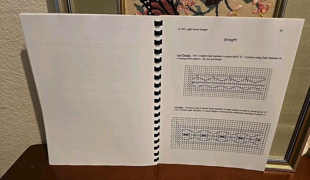 Light House Designs CANVAS STITCH SAMPLER II Needlepoint Pattern Booklet 1997