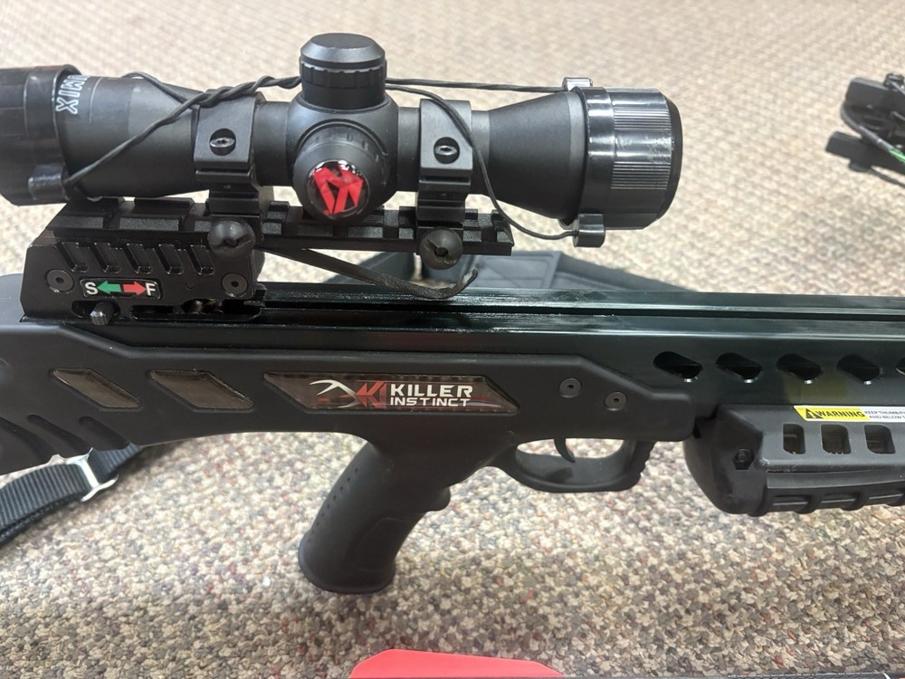 Killer Instinct Crossbow Black Used